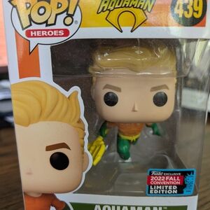 Funko Pop! Aquaman Figure - Orange, Green, Yellow
